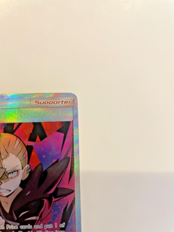 Gladion (Full Art) 109/111 Sm-Crimson Invasion Holo Pokemon Card - Image 3