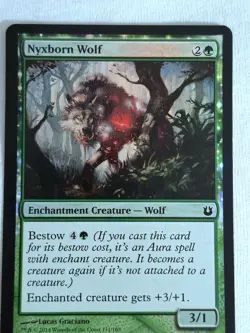Nyxborn Wolf 131/165 Born of the Gods Foil Magic The Gathering TCG - Image 3