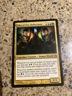 Riku of Two Reflections 220 Commander Regular TCG MTG NM - Image 1