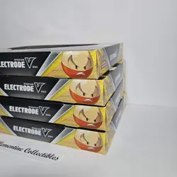 Hisuian Electrode V Box - LOT OF 4 -Sealed New | Pokemon TCG | Lost Origin - Image 3