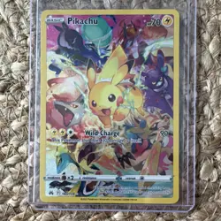 Pokemon TCG Pikachu Full Art Holo Secret Rare Crown Zenith 160/159 English - Image 1