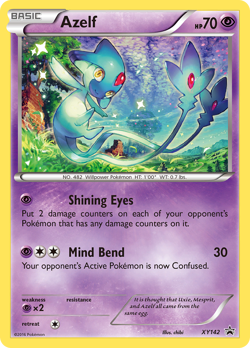 Azelf (XY142) XY: Black Star Promos​ - Lightly Played Holofoil Pokemon TCG - Image 1