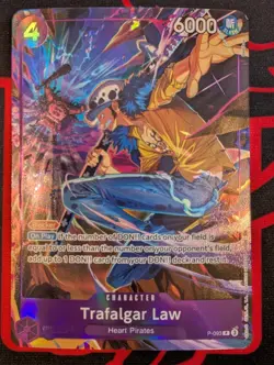 Trafalgar Law (Illustration Box Vol.6) P-093 One Piece Promotion Cards Foil - Image 1