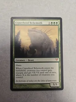 Craterhoof Behemoth Avacyn Restored Regular - Image 1