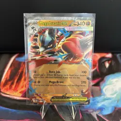 Pokemon TCG - Mega Lucario ex Mega Evolution Black Star Promo 012 - Image 1
