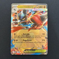 Pokemon TCG - Mega Lucario ex Mega Evolution Black Star Promo 012 - Image 2