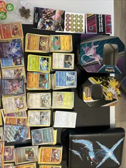 🔥 Huge Pokemon Collection With Tins, Binder, Coins, Dice And Playing Guides! 🔥 - Image 2