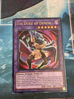 Yugioh | The Duke of Demise - MZTM-EN033 - Ultra Rare 1st Edition Near Mint NM - Image 1