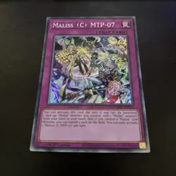Maliss C MTP-07 CRBR-EN022 Collectors Rare 1st Edition Mint Yugioh - Image 1