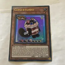 Cupsy Yummy JUSH-EN016 YuGiOh! 1st Ed Ultra Rare - Image 2