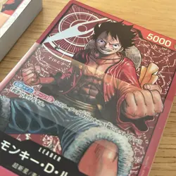 One Piece Card Game ST01 Starter Deck: Straw Hat Crew Opened but Unused - Image 4