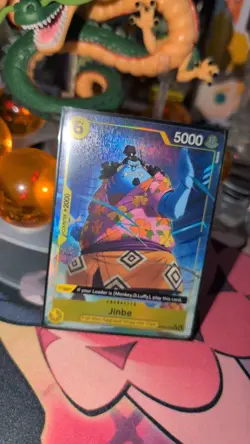 One Piece Jinbe ST29-005 Full Art Foil Starter Deck 29 Egghead English NM Card - Image 1