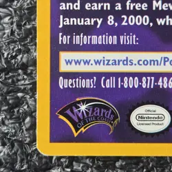 CATCH MEW Card Promo - Pokemon the Movie - 1999 Pokemon Wizards of the Coast - Image 5
