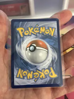 Holographic Blank Genuine Pokemon Card - Swirl Holo - Near Mint Very Rare - Image 2