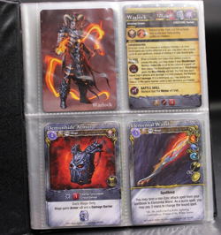 Mage Wars Warlock Spell Book With 61 Cards (Sleeve Space For 80 Cards) - Image 2