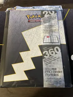 ULTRA PRO Pokemon 9 pocket CELEBRATIONS 'PRO' album Binder-Holds 180-360cards - Image 1