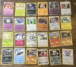 Basic Pokemon Lot 25 Card Bundle Good Condition #3 - Image 1