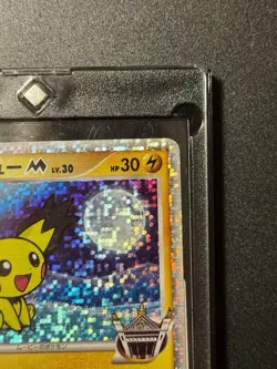 Spiky Eared Pichu Movie Promo Holo 009/022 Japanese Pokemon Card 2009 - Image 3