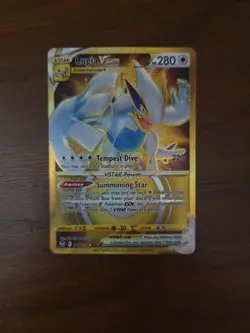 Pokemon TCG Silver Tempest Lugia VSTAR Gold 211/195 Card NM-M - Image 5