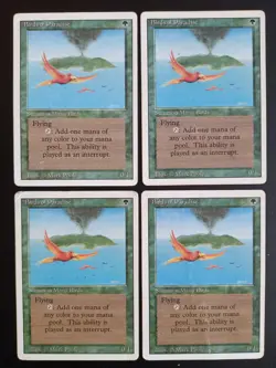4x Birds Of Paradise | Revised Edition | MTG | Magic The Gathering - Image 1