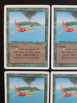 4x Birds Of Paradise | Revised Edition | MTG | Magic The Gathering - Image 2