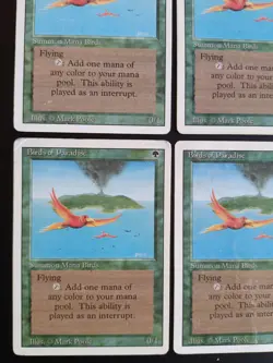 4x Birds Of Paradise | Revised Edition | MTG | Magic The Gathering - Image 4
