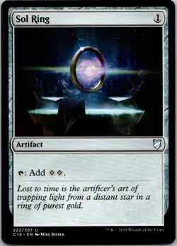 Sol Ring U Commander 2018 222 NM Normal - Image 1