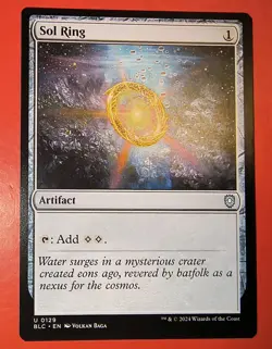 MTG, MAGIC, SOL RING, 0129, BLC, REGULAR, UNCOMMON, NM - Image 1
