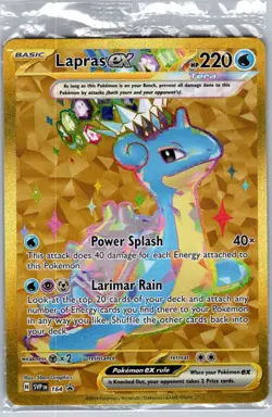 Lapras ex 164 SV: Scarlet & Violet Promo Cards - Pokemon Card - Sealed - Image 1