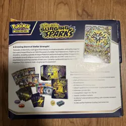 Pokemon TCG Surging Sparks Elite Trainer Box ETB open box unsealed - Image 3