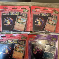 Pokemon ME Ascended Heroes bundle Tech sticker & 2 pack blisters x7 - Image 4