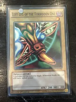 Left Leg of the Forbidden One - LDK2-ENY08 - Common - - 1st Edition - Yugioh - Image 1