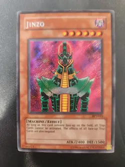 Yu-Gi-Oh! 2003 TCG Jinzo BPT-011 Secret Rare From Collectors Tin Near Mint! - Image 1