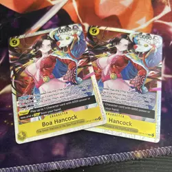 2x Boa Hancock Op14 112 Sr One Piece Trading Card - Image 1