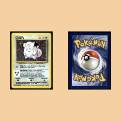Clefairy #5 1999 Classic - Base Set Basic/Rare Holo Pokemon Card EX - Image 3