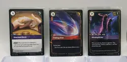 Riftbound: Origins - Falling Star + Mindsplitter + Stacked Deck NM - Image 1