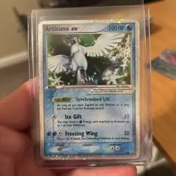 2005 Pokemon Articuno EX - 032 Nintendo Black Star Promo LP Holo Window Tin - Image 1