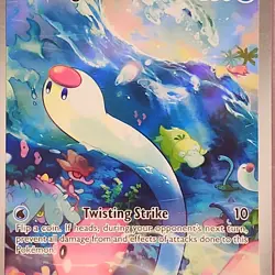 Wiglett #206/198- SVI: BASE SET Illustration Rare NM-M POKEMON CARD TCG CCG HOLO - Image 2