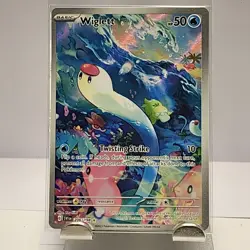 Wiglett #206/198- SVI: BASE SET Illustration Rare NM-M POKEMON CARD TCG CCG HOLO - Image 3