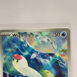 Wiglett #206/198- SVI: BASE SET Illustration Rare NM-M POKEMON CARD TCG CCG HOLO - Image 4