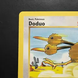 Pokemon Vintage First Edition Doduo 048/102 Base Set (Shadowless) Wotc 1999 - Image 2