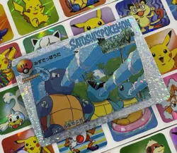 Pokemon Charizard Vintage Pocket Monsters Vending HOLO Prism Sticker 99 Nintendo - Image 1