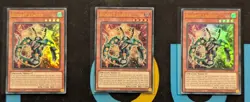 BPRO-EN001 Rokket Loader x3 Ultra Rare 1st Edition YuGiOh Playset - Image 1
