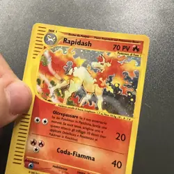 Pokemon Card Rapidash Holo 26/165 Expedition ITA italiano Near Mint NM vintage - Image 3