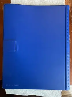 Vintage 1999 Pokemon Charmander Blue 4 Pocket 30 Page Trading Card Binder Rare - Image 3