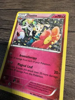 Floette XY139 Holo Pokemon TCG - XY Black Star Promo Card, Rare 2016 - Image 2