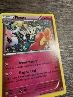 Floette XY139 Holo Pokemon TCG - XY Black Star Promo Card, Rare 2016 - Image 3