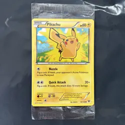 XY Base Set Pikachu cosmos Holo 42/146 - 2014 promo Pokemon Card - Sealed/New - Image 1