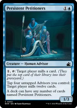 LP - Foil - Persistent Petitioners - 53 - Ravnica Remastered - Image 1