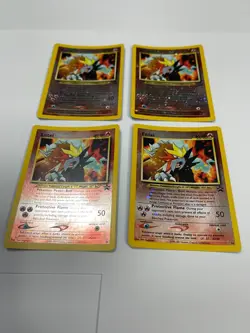 Pokemon Card - Entei #34 Black Star WOTC Movie Promo Reverse Holo Lot - Image 2